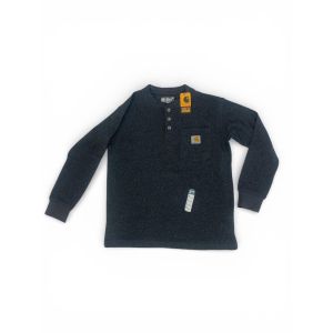 CARHARTT MENS HENLEY-CHARCOAL