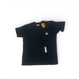 CARHARTT MENS POCKET TSHIRTS-BLACK