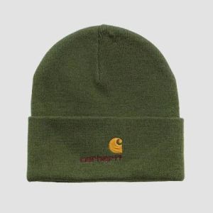 *OCT*CARHARTT AMERICAN SCRIPT TOQUE-OLIVE