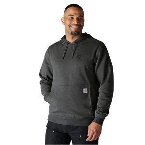 CARHARTT FORCE LOGO MOISTURE WICKING HOODIE-CARBON