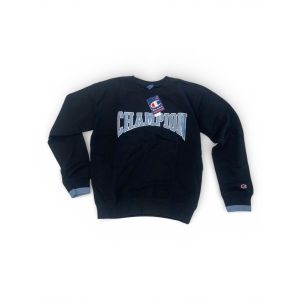 CHAMPION MENS CREWNECK SWEATER-BLACK