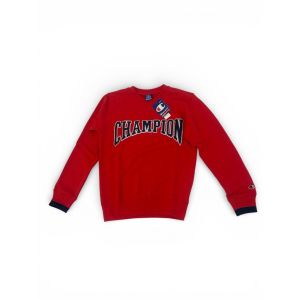 CHAMPION MENS CREWNECK SWEATER-RED