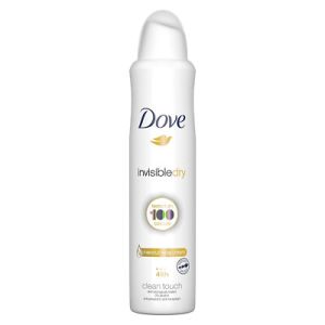 DOVE DEODORANT 250ML SPRAY-INVISIBLE DRY
