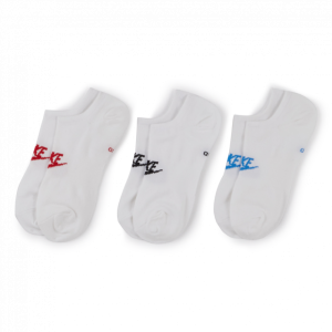 NIKE 3PK DRIFIT NO SHOW SOCK -MULTI-MED