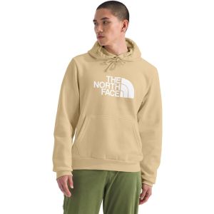 NORTH FACE MENS LARGE CHEST PRINT HOODIE-SAND