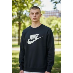 NIKE MENS CREWNWCK SWEATSHIRTS-BLACK