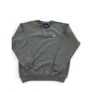 NORTH FACE MENS CREWNECK SWEATER-CHARCOAL