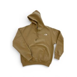 NORTH FACE MENS LEFT CHEST HOODIE-SAND