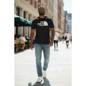 NORTH FACE MENS TSHIRTS- BLACK