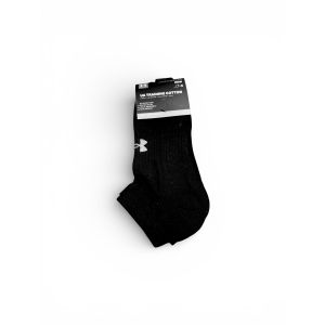 UNDER ARMOUR 3PK ANKLE SOCKS-BLACK
