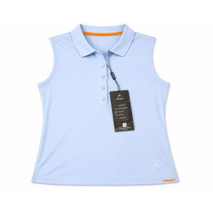 HEAD LADIES GOLF TOP HAZEL- CERULEAN MED