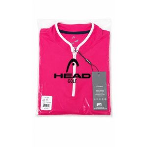 HEAD LADIES GOLF TOP REESE-RASPBERRY XLARGE