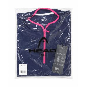 HEAD LADIES GOLF TOP REESE-EVENING BLUE MED