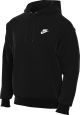 NIKE MENS LEFT CHEST HOODIE-BLACK