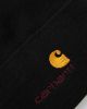 *OCT*CARHARTT AMERICAN SCRIPT TOQUE-BLACK