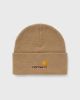 *OCT*CARHARTT AMERICAN SCRIPT TOQUE-BROWN