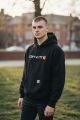 CARHARTT MENS CHEST LOGO HOODIE-BLACK