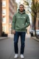 CARHARTT MENS CHEST LOGO HOODIE-GREEN
