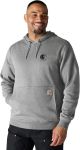 CARHARTT FORCE LOGO MOISTURE WICKING HOODIE-HGREY