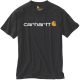 *JUNE* CARHARTT CHEST LOGO T-CHARCOAL