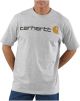 *JUNE* CARHARTT CHEST LOGO T-HGREY