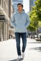 CONVERSE MENS HOODIE-LT BLUE