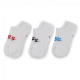 NIKE 3PK DRIFIT NO SHOW SOCK -MULTI-MED