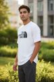 NORTH FACE MENS TSHIRTS- WHITE
