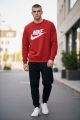 NIKE MENS CREWNWCK SWEATSHIRTS-RED