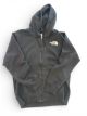 NORTH FACE MENS LEFT CHEST ZIPPER HOODIE-GREY